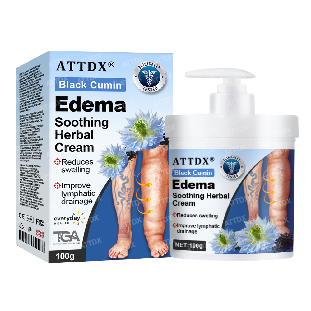 ATTDX® Black Cumin Edema Soothing Herbal Cream -👩‍⚕️Doctor-Endorsed Herbal Formula