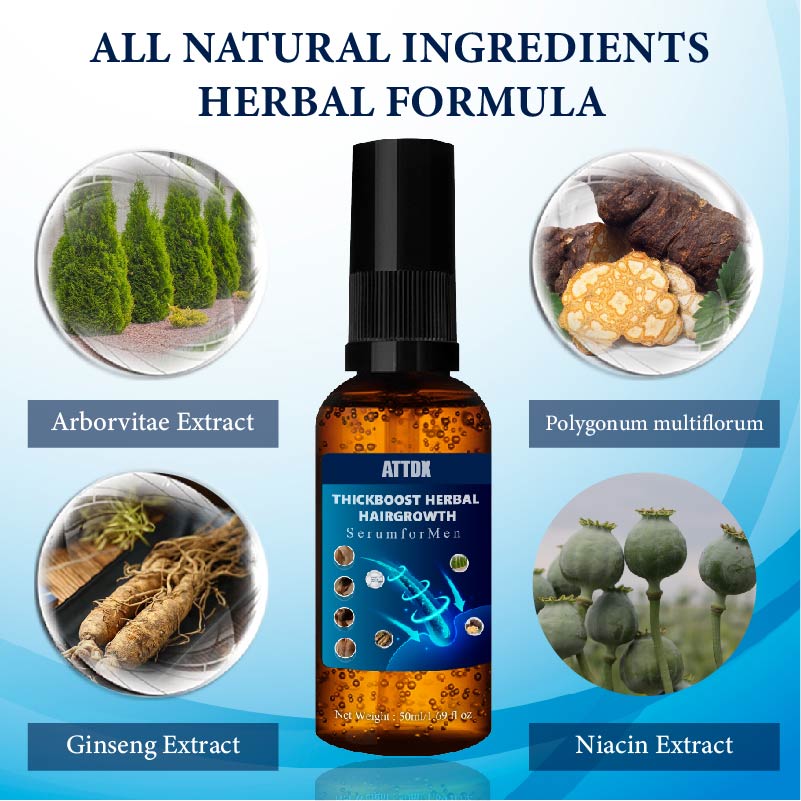 ThickBoost Herbal HairGrowth Serum for Men 2