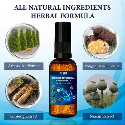 ThickBoost Herbal HairGrowth Serum for Men 2
