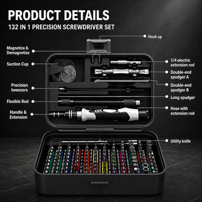 132 In 1 Precision Screwdriver Set